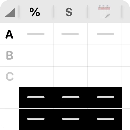Ratesheet
